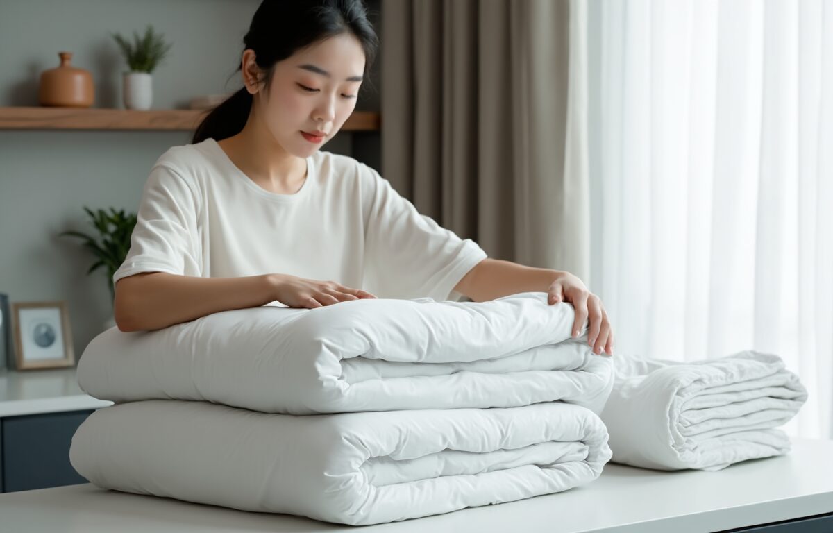 계절별로 선택하는 세탁하기 쉬운 겨울·여름용 이불 추천