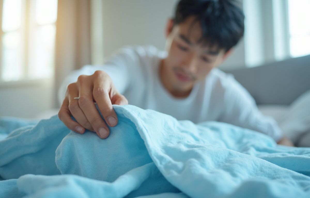 냉감이불을 진짜 시원하게 만드는 과학적 원리