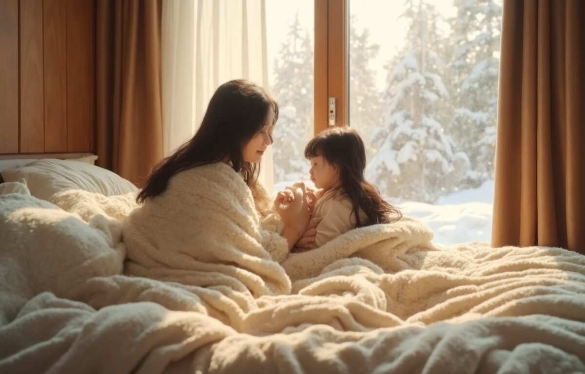코지네스트 양모이불의 보온력과 계절별 적합성