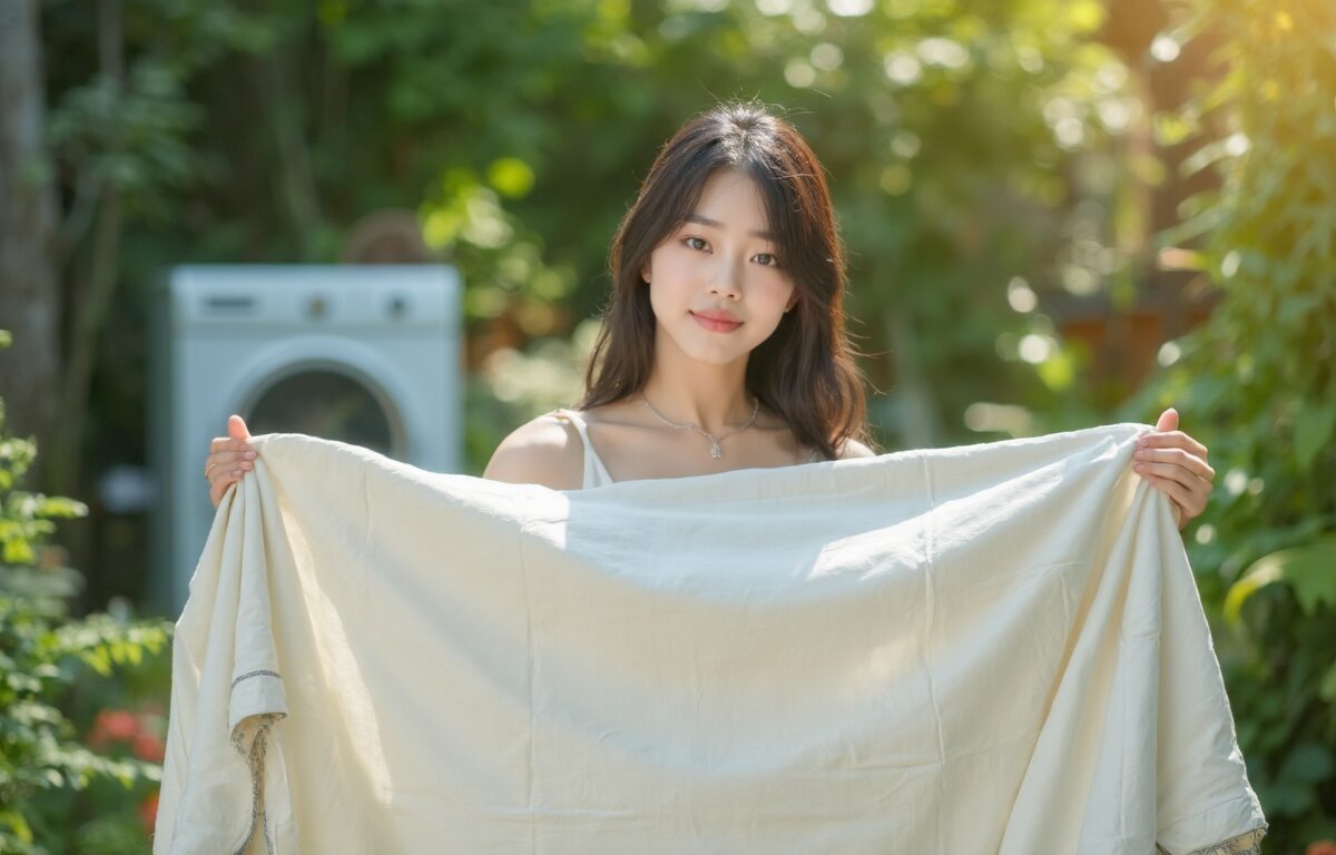 여름 이불 세탁과 건조의 올바른 순서