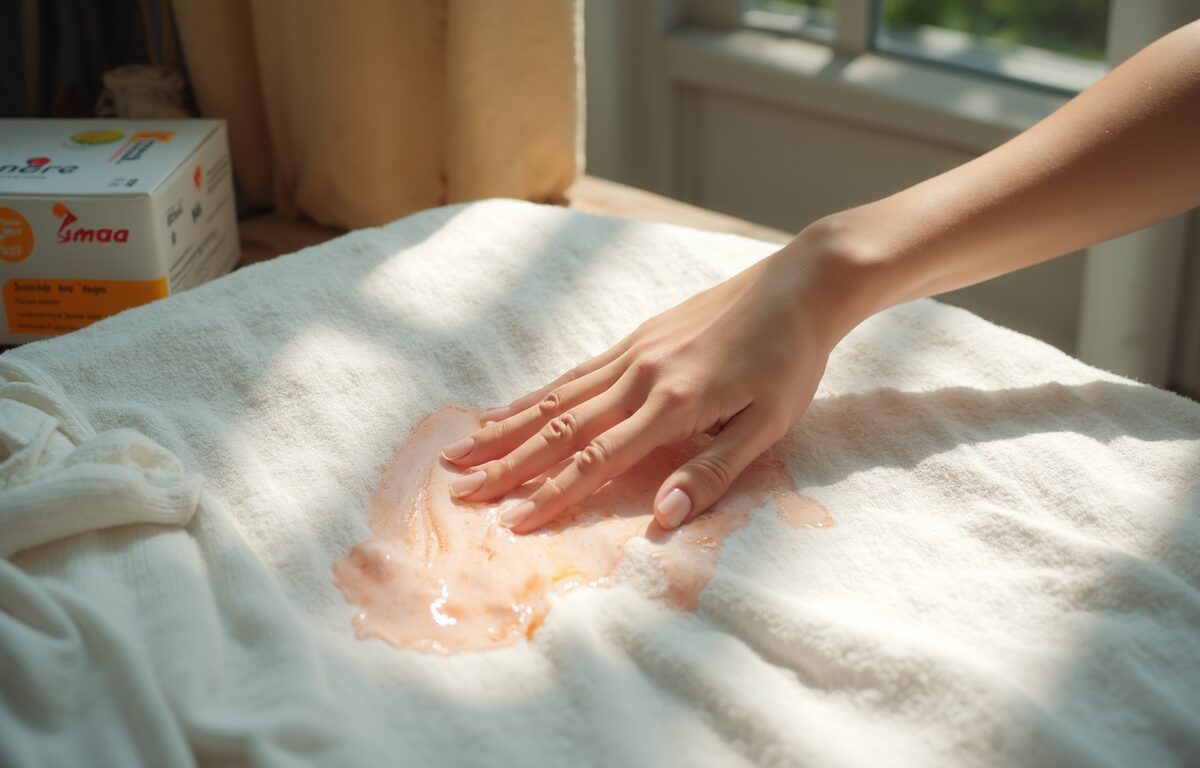 오염 및 냄새 발생 시 응급 조치법