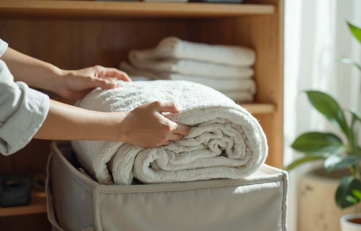 공간 절약 + 습기 제거를 위한 스마트 수납 팁